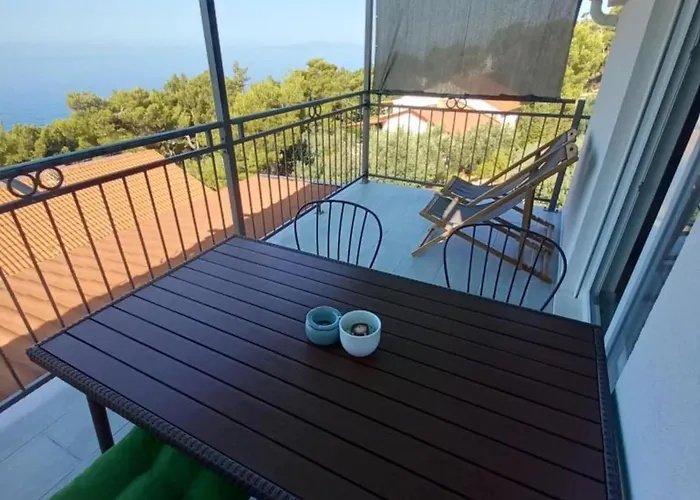 Superior One Bedroom With Balcony And Sea View Appartamento Sveta Nedelja (Hvar)